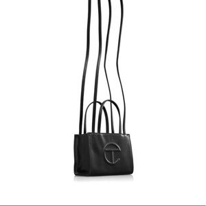 Black Telfar Small Shopping Bag